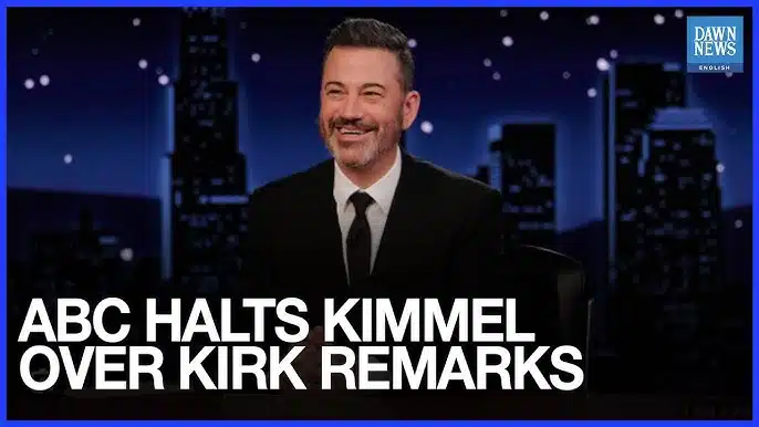 Jimmy Kimmel's suspension from his ABC late-night show