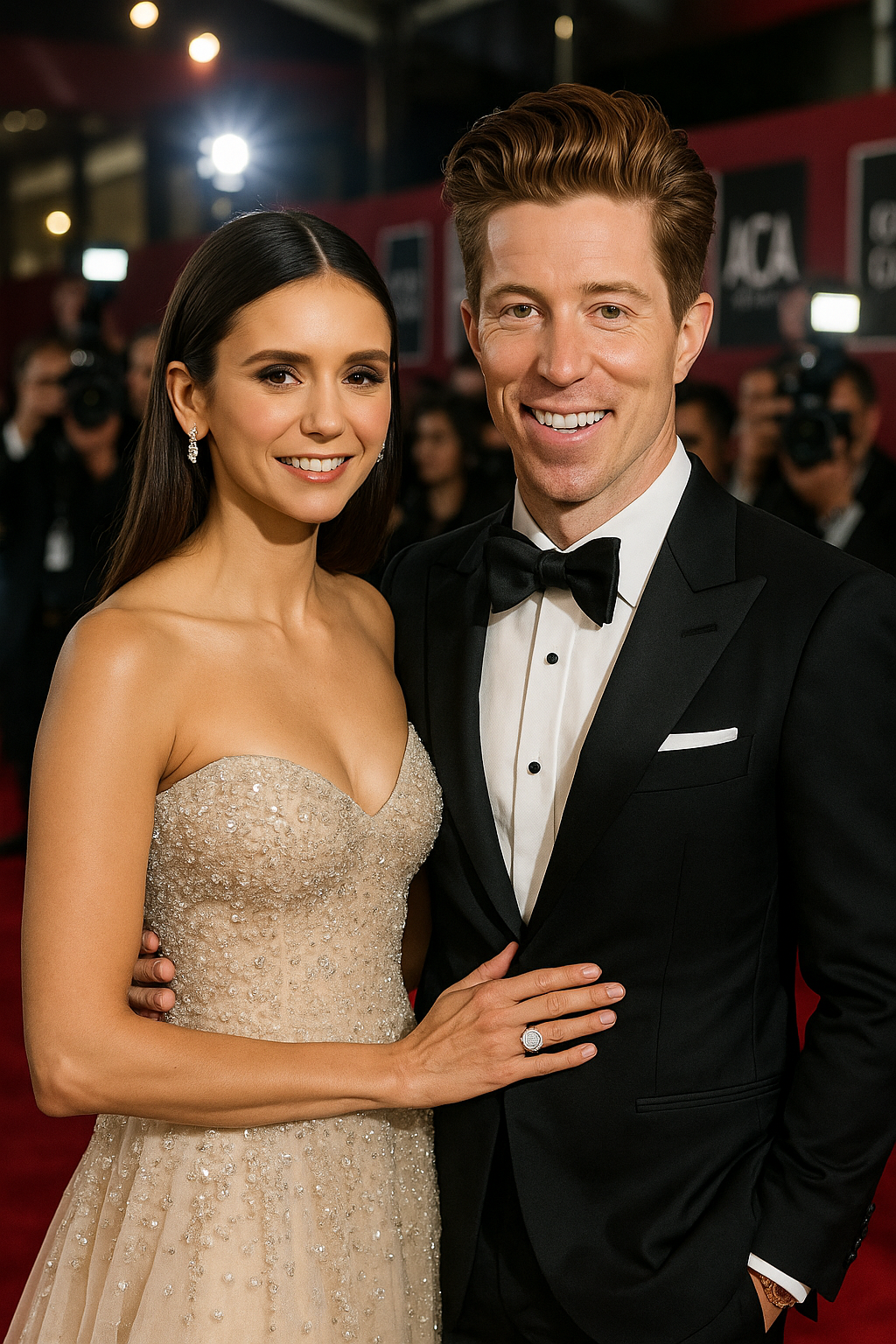 Nina Dobrev, Shaun White